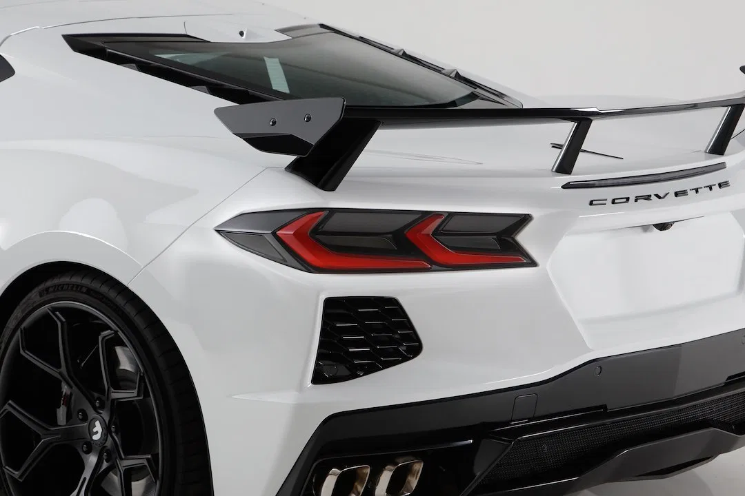 GT4130 – GT STYLING Tail Light Cover, CNC Cut Rigid Design Smoke Acrylic Set Of 10